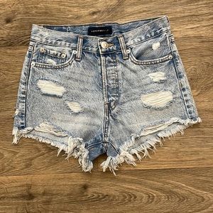 Distressed Boyfriend Shorts